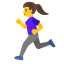 image for :woman running: