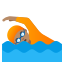 image for :person swimming: medium skin tone: