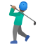 image for :man golfing: medium skin tone: