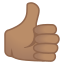 image for :thumbs up: medium skin tone: