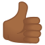 image for :thumbs up: medium-dark skin tone: