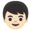 image for :boy: light skin tone: