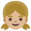 image for :girl: medium-light skin tone: