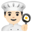 image for :man cook: light skin tone: