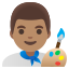 image for :man artist: medium skin tone: