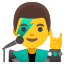 image for :man singer: