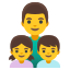 image for :family: man, girl, boy: