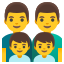 image for :family: man, man, boy, boy: