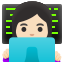 image for :woman technologist: light skin tone:
