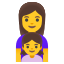 image for :family: woman, girl: