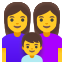 image for :family: woman, woman, boy: