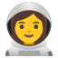 image for :woman astronaut: