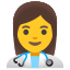 image for :woman health worker: