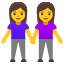 Gemoji image for :two_women_holding_hands: