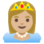 image for :princess: medium-light skin tone: