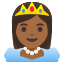 image for :princess: medium-dark skin tone: