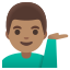 image for :man tipping hand: medium skin tone: