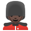 image for :man guard: dark skin tone: