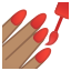 image for :nail polish: medium skin tone: