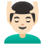 image for :man getting massage: light skin tone: