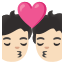 image for :kiss: light skin tone: