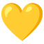 Gemoji image for :yellow_heart