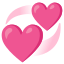 Gemoji image for :revolving_hearts