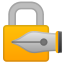 Gemoji image for :lock_with_ink_pen: