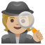 image for :detective: medium-light skin tone: