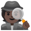 image for :detective: dark skin tone: