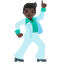 image for :man dancing: dark skin tone: