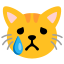 Gemoji image for :crying_cat_face: