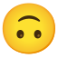 image for :upside-down face: