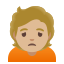 image for :person frowning: medium-light skin tone: