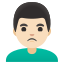 image for :man pouting: light skin tone: