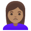 image for :woman pouting: medium skin tone: