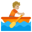 image for :person rowing boat: medium-light skin tone: