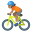 image for :person biking: medium skin tone: