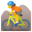 Gemoji image for :mountain_bicyclist: