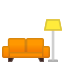 image for :couch and lamp: