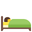 image for :person in bed: