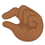 image for :pinching hand: medium-dark skin tone: