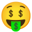 image for :money-mouth face: