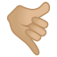 image for :call me hand: medium-light skin tone: