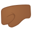image for :left-facing fist: medium-dark skin tone:
