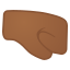 image for :right-facing fist: medium-dark skin tone:
