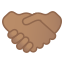 image for :handshake: medium skin tone: