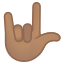 image for :love-you gesture: medium skin tone: