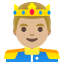 image for :prince: medium-light skin tone: