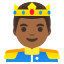 image for :prince: medium-dark skin tone: